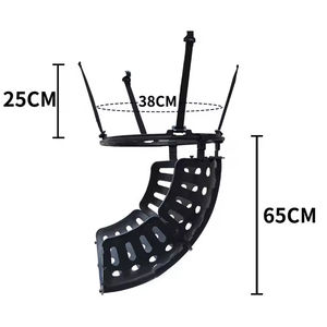 Système de retour de ballon de basketball rotatif à 360 degrés pour panier de basketball - Product Image 3