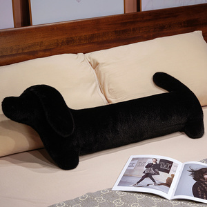 Cuscino a forma di cane Bassotto lungo in peluche, bambola giocattolo, cuscino per divano, bambola di pezza - Product Image 6