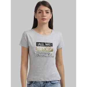 Nueva Camiseta de Yoga de Verano Tejida 100% Algodón, Ropa Deportiva Holgada, Informal, Transpirable, de Manga Corta para Mujer - Product Image 6