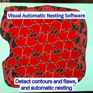 Machine de découpe CNC pour cuir, prix usine, pour cuir véritable, fourrure, PU, chaussures, ceintures, sacs, automobile, vêtements, fabrication de meubles - Product Image 2