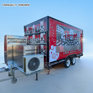 Camionnette de café OEM, cuisine mobile surgelée, Mexique, à vendre, chariot à pizza, chariot à café, camion de crème glacée, camion de restauration - Product Image 5