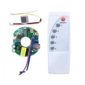 40W 12V DC Quạt trần bảng điều khiển với IR điều khiển từ xa học tập mã pcba bảng mạch - Product Image 1