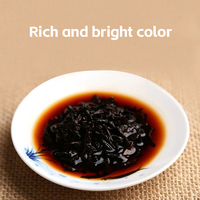 Coffret Cadeau de Thé Liubao Vieilli de Qualité Supérieure, Thé Noir Chinois Traditionnel pour les Connoisseurs du Thé