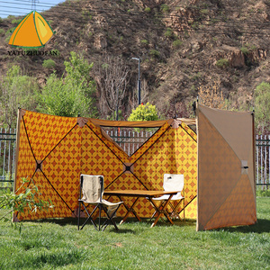 Usine personnalisée Style arabe motif désert cour clôture carré <span class=keywords><strong>Camping</strong></span> en plein air écran <span class=keywords><strong>pare</strong></span>-<span class=keywords><strong>brise</strong></span> bouclier mur coupe-vent voitures - Product Image 2