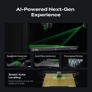 Impresora 3D K2 Pro - Nueva, Automática, de Grado Industrial, Prototipado Rápido, Filamento PLA, Plataforma Caliente de Aluminio, Calidad Industrial, para Estudio en Casa y Fabricantes - Product Image 5
