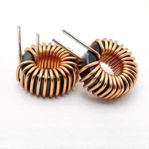 Magnetic <b>ring</b> inductor 47UH 10A 1.0-turn energy storage choke coil <b>Large</b> current <b>ring</b>-shaped iron-silicon-aluminum inductor - Product Image 1