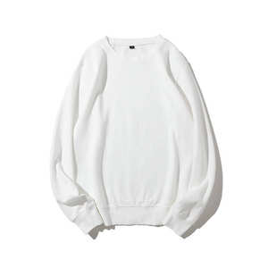 Oversized Crewneck Sweatshirt CottonMen's Blank <b>Jumper</b> Embroidered Sweatshirt Custom logo - Product Image 5