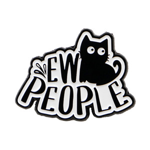 Dibujos animados divertido mago gato pollo Animal carta citas broche recuerdo fiesta de cumpleaños regalo suave esmalte solapa Pin insignia - Product Image 4