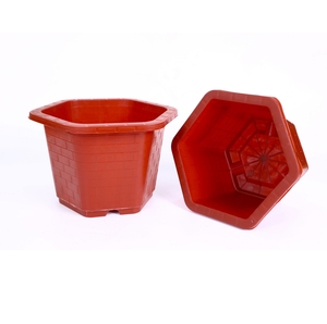 Petit pot de fleurs carré en plastique PP, durable, léger, pour pépinière, fourniture d'usine A380 - Product Image 1