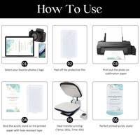 Letrero Acrílico Premium para Sublimación con Soporte, Personalizable para Decoración de Bodas, Banquetes, Eventos y Fiestas