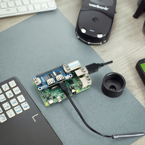 4 cổng <span class=keywords><strong>USB</strong></span> HUB hat cho <span class=keywords><strong>Raspberry</strong></span> <span class=keywords><strong>Pi</strong></span> | <span class=keywords><strong>USB</strong></span> 2.0 HUB + UART cổng nối tiếp | Plug & Play | <span class=keywords><strong>Pi</strong></span> ZERO/3B +/4B/5 tương thích - Product Image 6