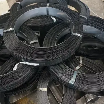 Emballage en métal galvanisé ou noir Emballage en acier Bande de cerclage Enroulement de bobine enorme