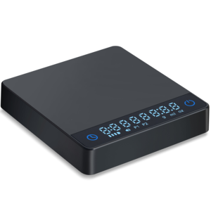 Báscula de Café por Goteo Mini Negra de 2 kg, Dispositivo Electrónico de Medición de Peso para Cocina, Marca Blanca Whitebird - Product Image 1