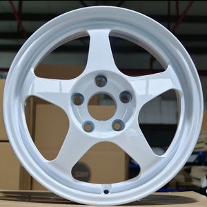 Jantes en aluminium forgé <span class=keywords><strong>blanc</strong></span> personnalisées 18-23 pouces PCD 5X112 5X114.3 compatibles avec BMW Audi Porsche VW GTI Nissan GTR voitures particulières - Product Image 1