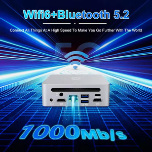 GenMachine AMD Ryzen 7 5800H Mini PC Windows 10/11 16GB DDR4 256/512GB SSD RTL8852 BT5.2 Ordinateur de bureau de jeu 10e génération - Product Image 6