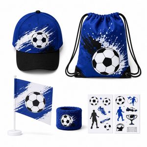 Custom Event Global <b>Football</b> Merchandise Set Oem Odm Multi Sku <b>Gift</b> Pack Kids Fan Kit Youth Sports - Product Image 2
