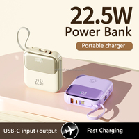 Nuevo banco de energía de carga rápida de bolsillo Delgado 10000 mAh cargador portátil batería externa PowerBanks 10000 MAh cargador de teléfono móvil