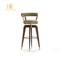 Chaise haute de bar chaise pivotante comptoir tabouret de bar moderne bon marché chaises table de bar de luxe