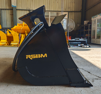 Kustomisasi Excavator RSBM, Penggali Tanah, Bucket Lumpur Hidrolik Tilt