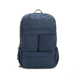 Minimalist Unisex Nylon <b>Laptop</b> <b>Backpack</b> Water Resistant Zipper Hasp Closure Eco-Friendly Portable 20-39L Large Capacity Shoulder - Product Image 3