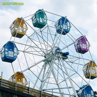 Grande Roue de 16m sans Fondation, Manège Commercial pour Fêtes Foraines et Carnavals, Attraction Roda Gigante
