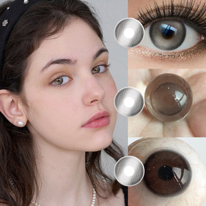 Haipurecon คอนแทคเลนส์สีตาแฟชั่นเลนส์สัมผัสนุ่มสีวงกลมเครื่องสำอาง - Product Image 1