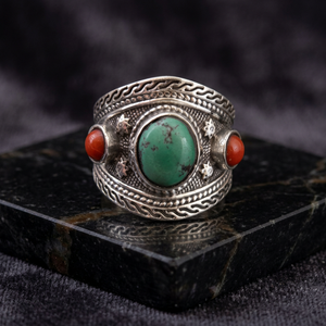 Bague en argent sterling 925 pour homme avec pierres bleues naturelles, forme animale, pierre précieuse bleue certifiée, bague de fiançailles - Product Image 3