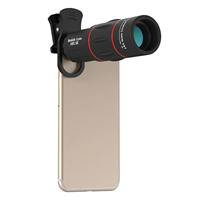 Télescope portable 18X25 pour l'extérieur, très vendu, objectif téléobjectif externe 28X pour téléphone portable, télescope monoculaire HD pour l'observation des oiseaux