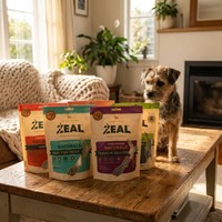 Sachet Doypack Personnalisé pour Friandises pour Animaux de Compagnie, Emballage pour Cosses de Cerf, Sachet Haute Barrière avec Fermeture Éclair