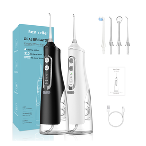 M209 portátil inalámbrico para irrigador Oral USB cargado recargable Dental agua Flosser impermeable IPX7 para uso doméstico - Product Image 1