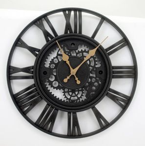 <b>Wall</b> <b>Clock</b> Roman Numerals Skeleton Farmhouse Plastic Rustic <b>Digital</b> <b>Wall</b> <b>Clock</b> Home Decorative - Product Image 1
