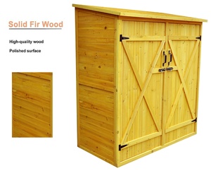 Sheds & Outdoor Storage, Wood Utility Tool Shed Storage House All-Weather Stable Waterproof Storage Shed for Backyard Patio