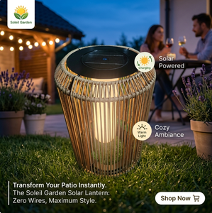 Lámpara Solar de Ratán LED para Exteriores, Decoración del Hogar, Lámparas Solares LED Tejidas a Mano para <span class=keywords><strong>Terraza</strong></span>, con Batería, Impermeables y Portátiles - Product Image 2