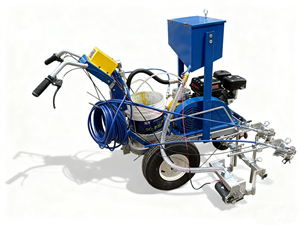ガスラインエンジン付き駐車場ストライピングコールドスプレーマーキング機 - Product Image 2