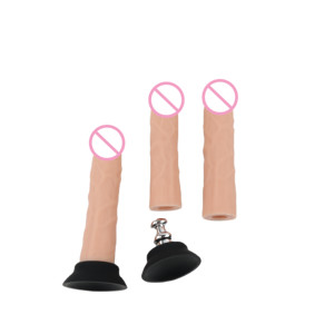 Dildo Realistici di Alta Qualità per Uomini e Donne, Giocattoli Sessuali in Silicone Morbido per Uso Vaginale e Anale con Foro Vac U Lock e Base a Ventosa - Product Image 4