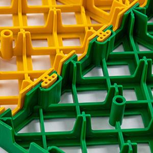 Lavage de voiture Imperméable et antidérapant en plastique <span class=keywords><strong>PP</strong></span> Heavy Duty Carreaux de sol de garage Emboîtement - Product Image 3