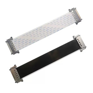 Câble plat flexible FPC FFC personnalisé, pas de 0,5 mm / 1,0 mm, 4/6/8/10/12/14/16/18/20/22 broches, fil FPC FFC pour écran LCD - Product Image 4