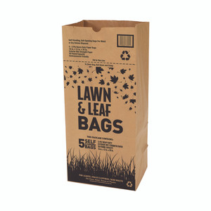 30 Gallonen 2-lagige Papierbeutel für Rasen und Laub, Biologische Abfallbeutel, Caddy-Einlagen - Product Image 4