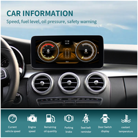 RAM 4GB/8GB ROM 64GB/128GB octa Core Android Pantalla de radio de coche para Mercedes Benz GLC /V /C Clase 2014-2019 pantalla táctil 10,25''