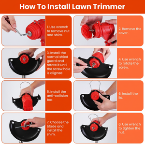 Cortadora de césped eléctrica inalámbrica 3 en 1, cortadora de césped ligera con batería, cabezal ajustable, longitud extensible, 2500mAh - Product Image 1