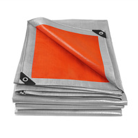Bâche en PE argentée 190 g/m², bâches résistantes, imperméables, rouleaux de bâche pour auvent