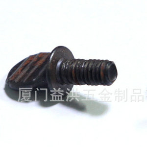 Yihong Hand Operated Positioning <b>Screws</b> Metric <b>Flat</b> Head Black Coated Carbon Steel Grade A Standard Thread - Product Image 3