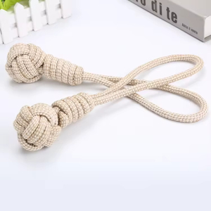 Jouet à mâcher pour chien en corde de sisal et coton tressée, de haute qualité et durable - Product Image 4