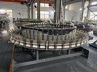 Huit métiers à tisser circulaires informatisés avec PLC et moteur pour sacs en plastique jumbo tissés