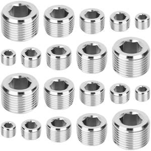 Pièces de moteur diesel pour machines, Vis de bouchon à six pans creux en fer NTA855 210884 avec filetage G de 7/8 pouces, Vente en gros - Product Image 1