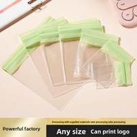 Pochette transparente en PVC résistant avec fermeture éclair douce et pastel pour la vente de bijoux professionnels et les rituels de voyage sophistiqués
