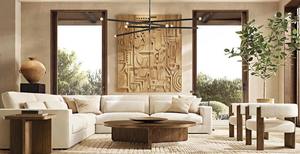 Nordic American Solid Wood Oak <b>Walnut</b> Color Circular Modern High Quality <b>Coffee</b> <b>Table</b> Living Room Furniture - Product Image 4