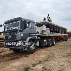 Camion tracteur Shacman 6X4 H3000s 430HP Euro 2 avec moteur Weichai pour le transport de déchets de construction, sable et gravier - Product Image 5