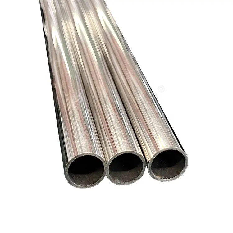 Fabricación maravillosa Tubo de metal para pasamanos SS de 19,1mm de diámetro AISI 316 316L Tubo redondo de acero inoxidable soldado de 3 / 4 pulgadas