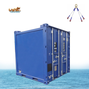 Conteneur maritime mini de 8 pieds, peint, conforme aux normes DNV 2.7-1 ou ISO 10855, pour le stockage et le <span class=keywords><strong>transport</strong></span> d'équipements - Product Image 1